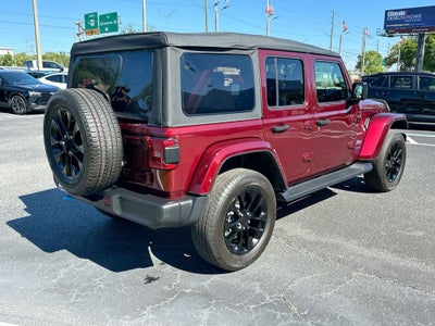 2022 Jeep Wrangler 4xe Unlimited Sahara 4x4