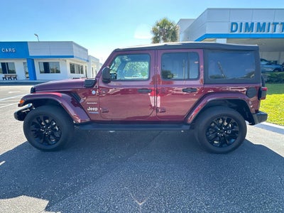 2022 Jeep Wrangler 4xe Unlimited Sahara 4x4
