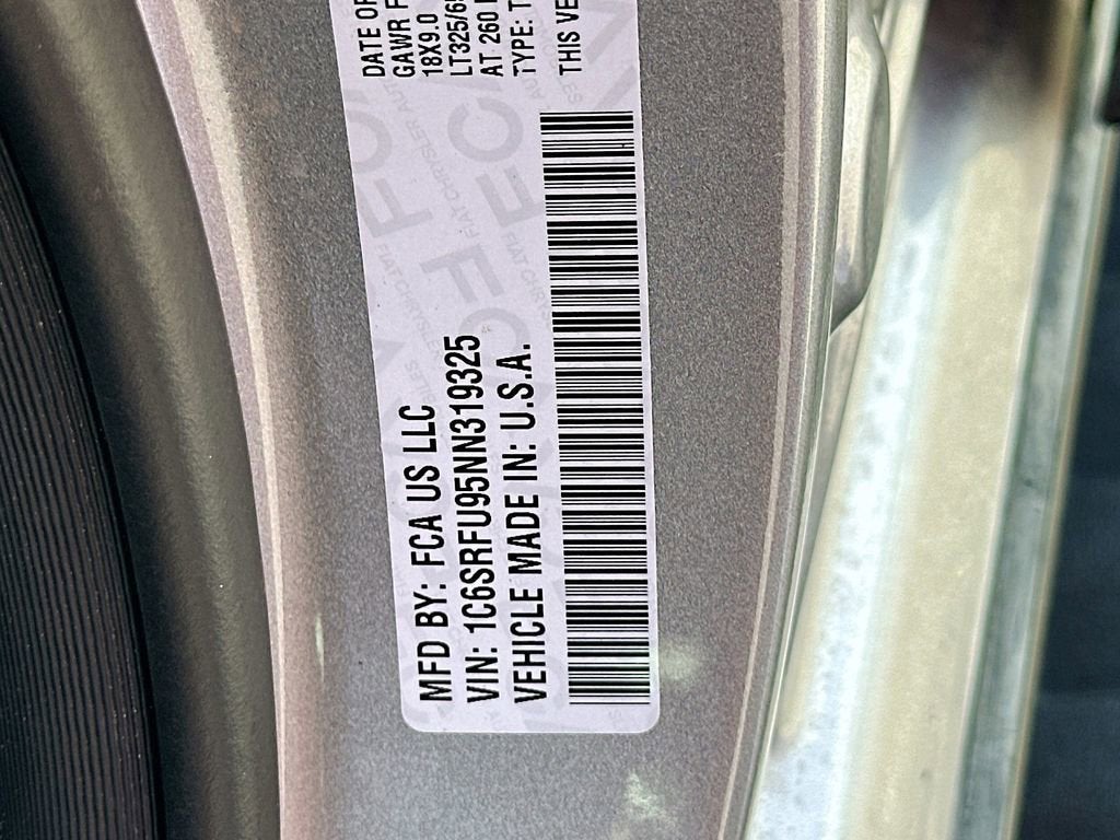 2022 RAM 1500 TRX Crew Cab 4x4 5'7" Box