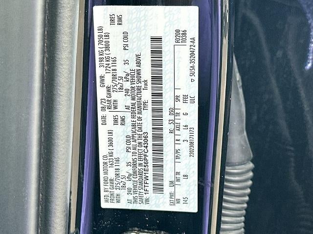 2023 Ford F-150 Tremor