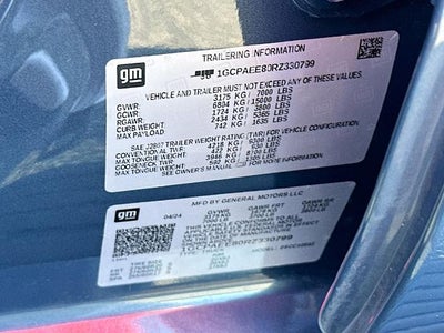 2024 Chevrolet Silverado 1500 LTZ