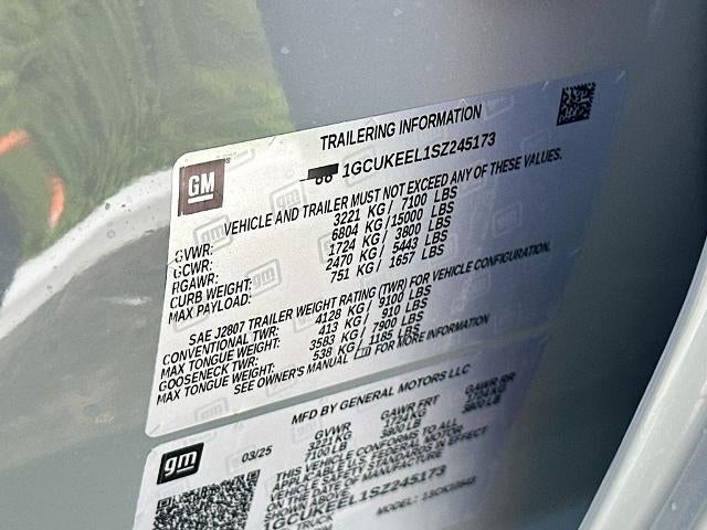 2025 Chevrolet Silverado 1500 RST