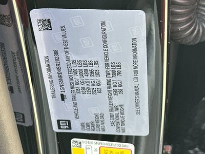 2025 Chevrolet Tahoe LT