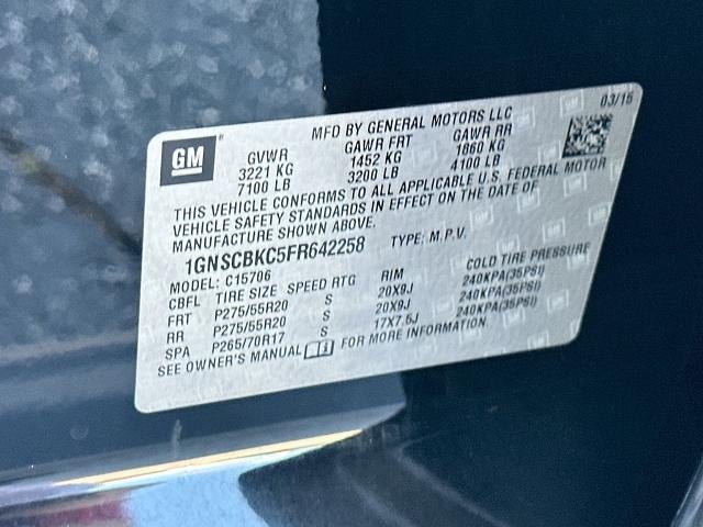 2015 Chevrolet Tahoe LT