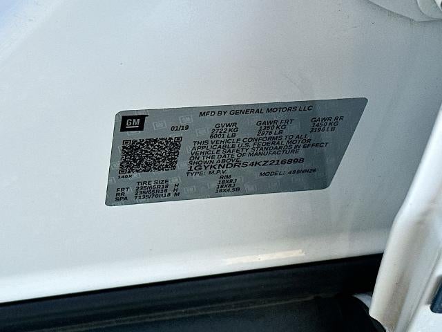 2019 Cadillac XT5 Luxury AWD