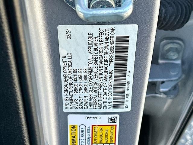 2024 Honda Accord Sedan EX