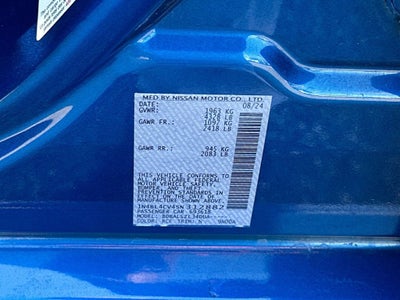 2025 Nissan Altima SR FWD