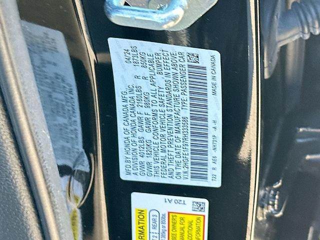 2024 Honda Civic Sedan Touring