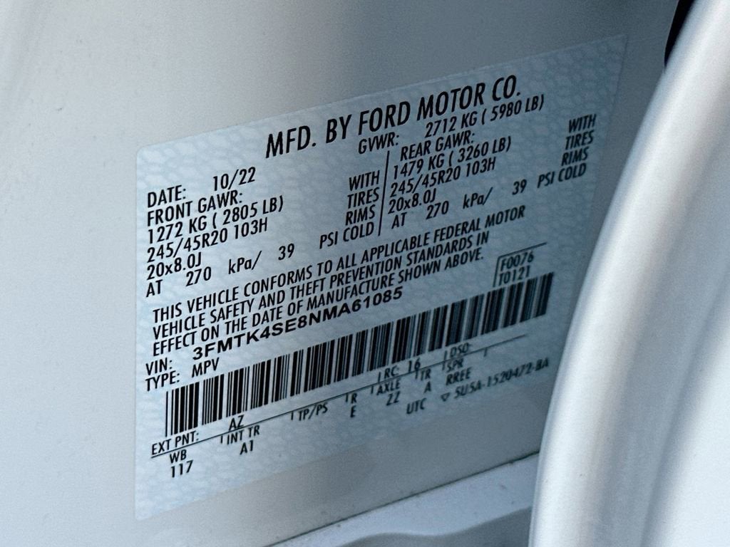 2022 Ford Mustang Mach-E GT