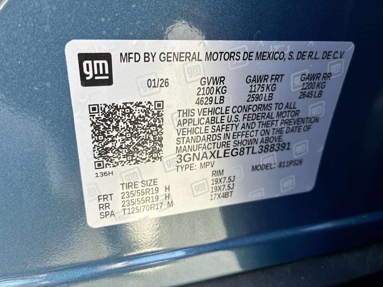 2026 Chevrolet Equinox RS
