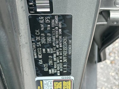 2025 Kia K4 LXS
