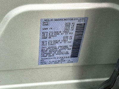 2023 Nissan Pathfinder SL