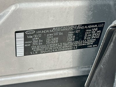 2022 Hyundai Santa Fe SEL