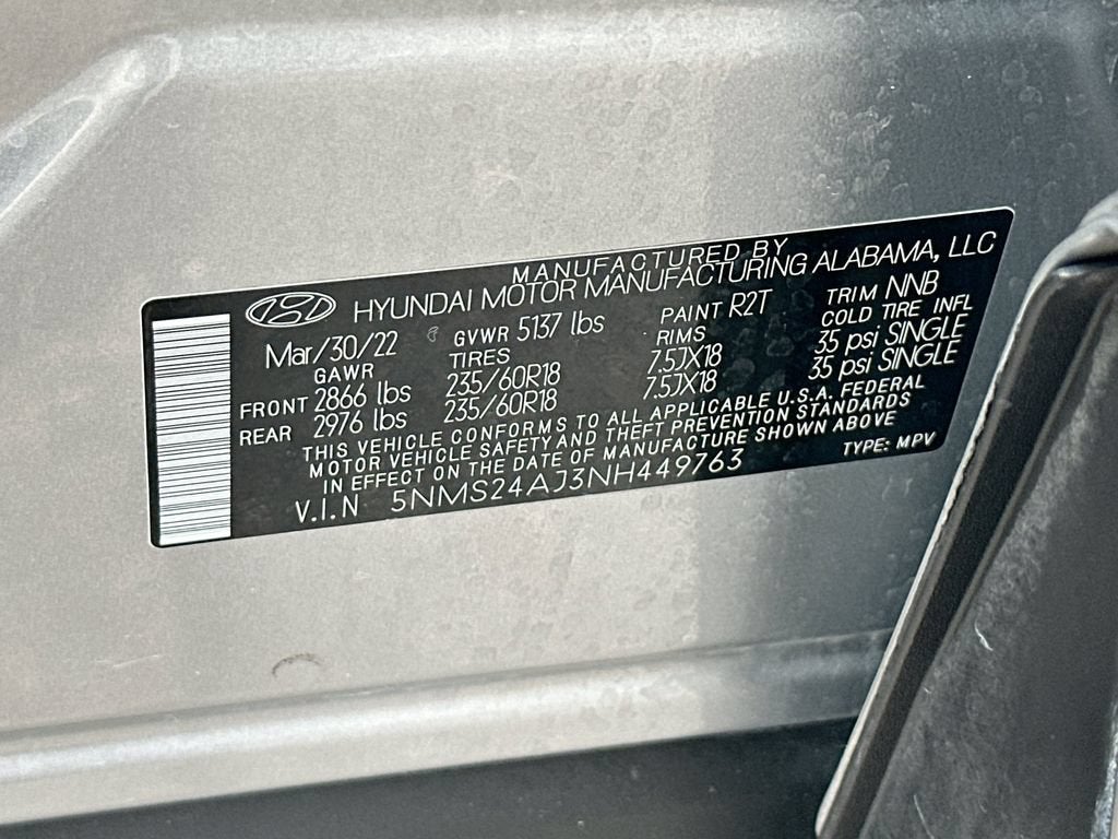 2022 Hyundai Santa Fe SEL