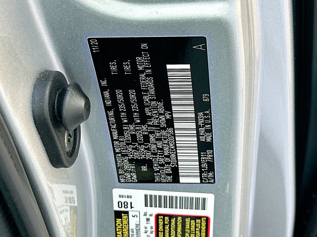 2021 Toyota Sienna XSE