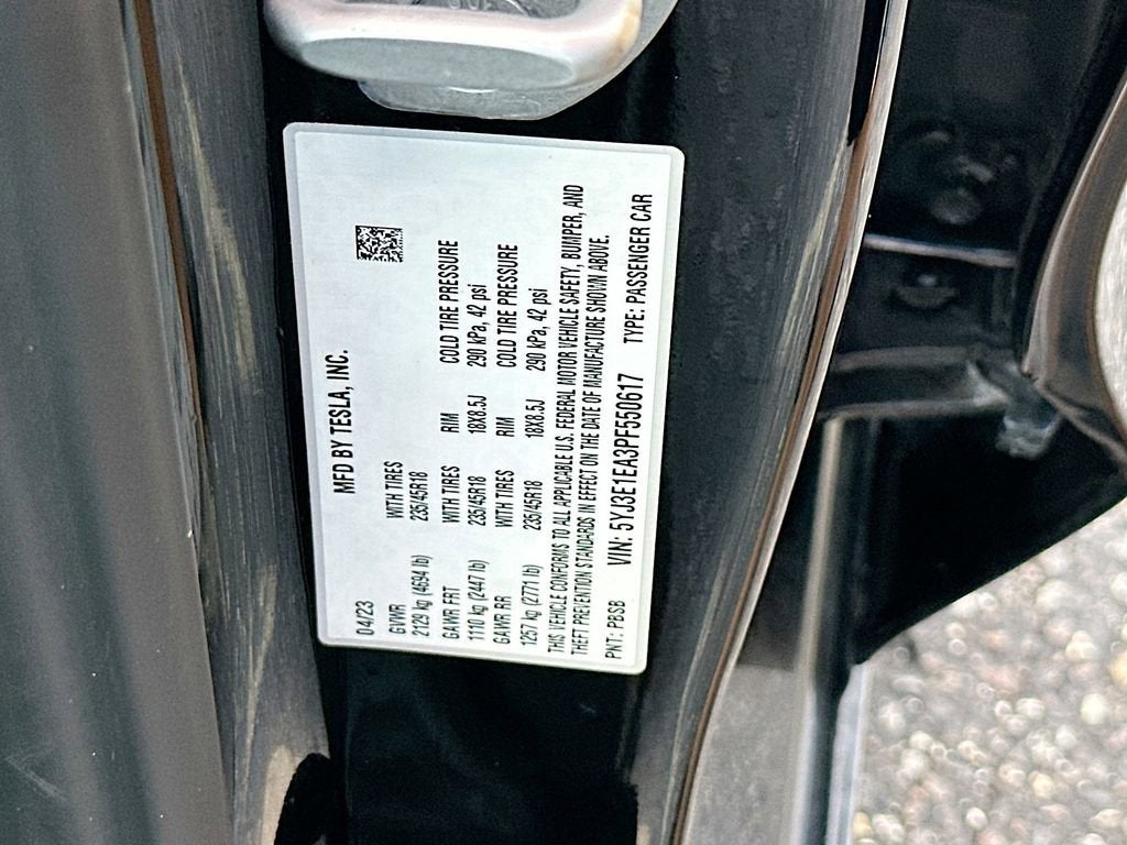 2023 Tesla Model 3 Base