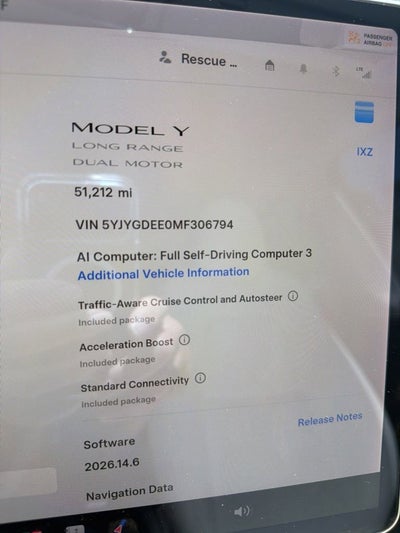 2021 Tesla Model Y Long Range Dual Motor All-Wheel Drive