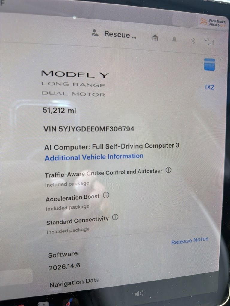 2021 Tesla Model Y Long Range Dual Motor All-Wheel Drive