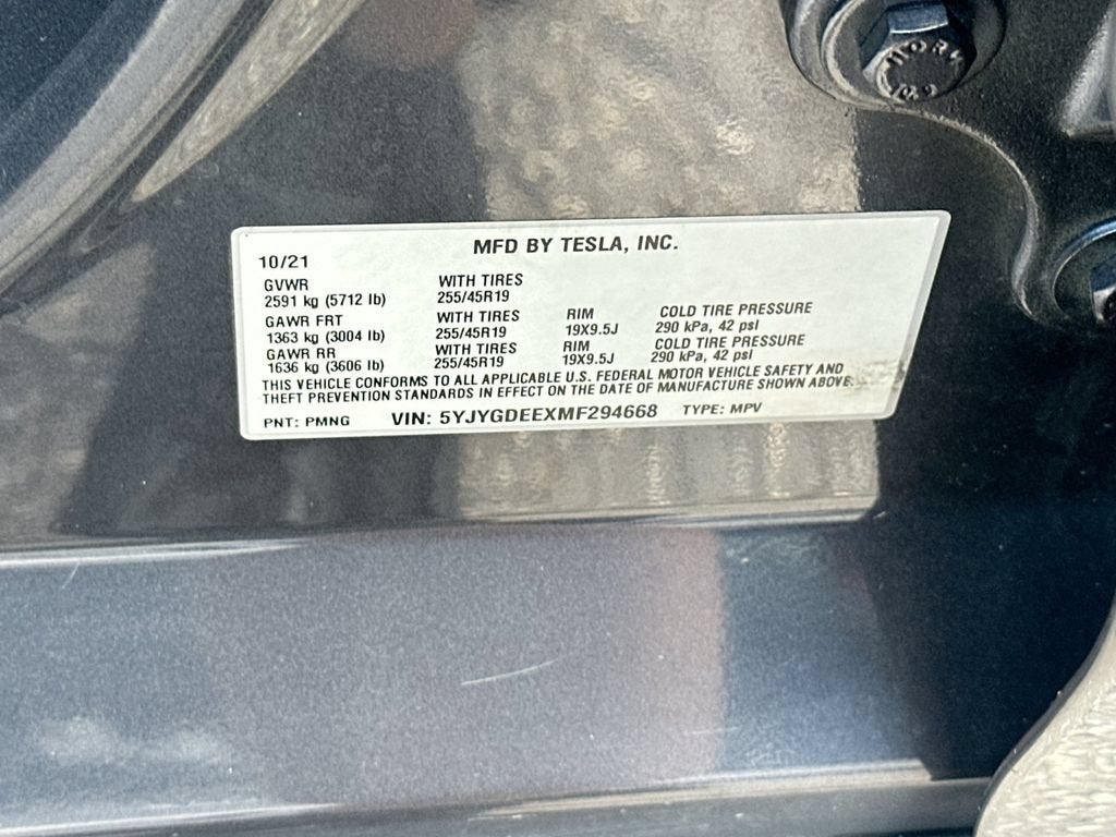2021 Tesla Model Y Long Range