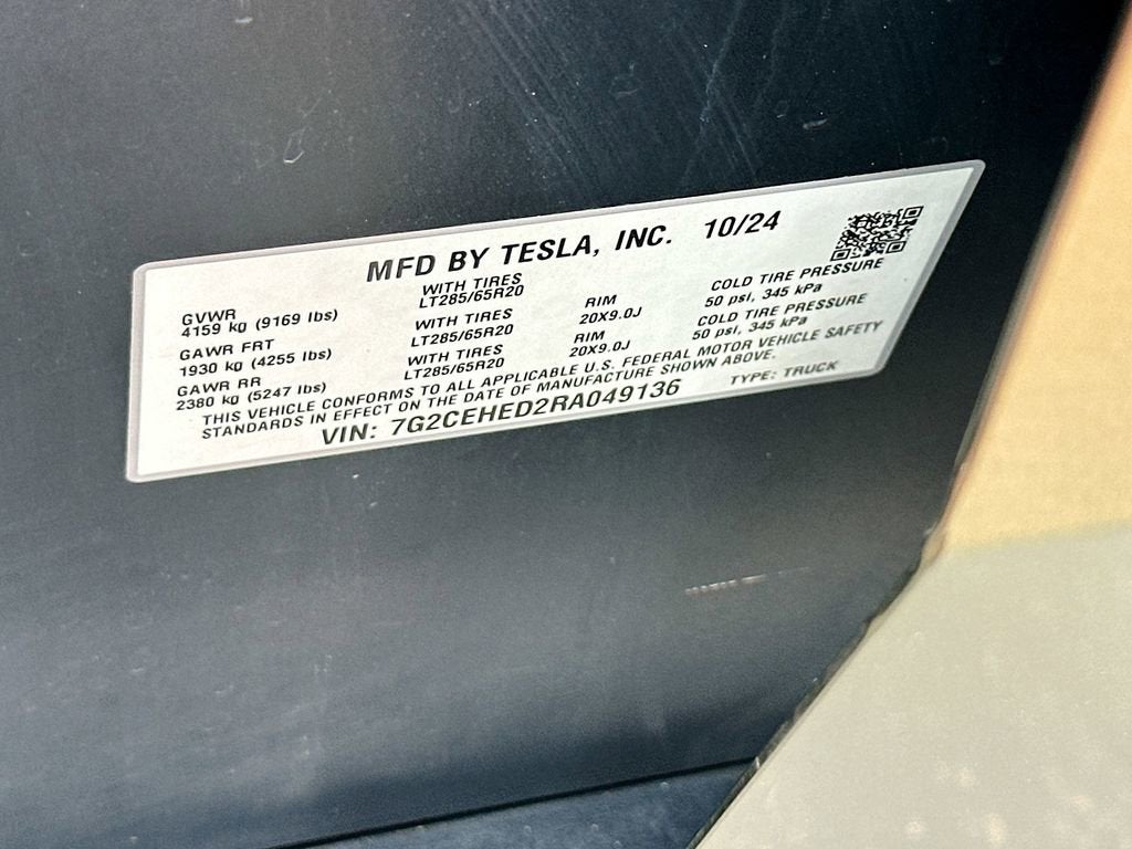 2024 Tesla Cybertruck Base