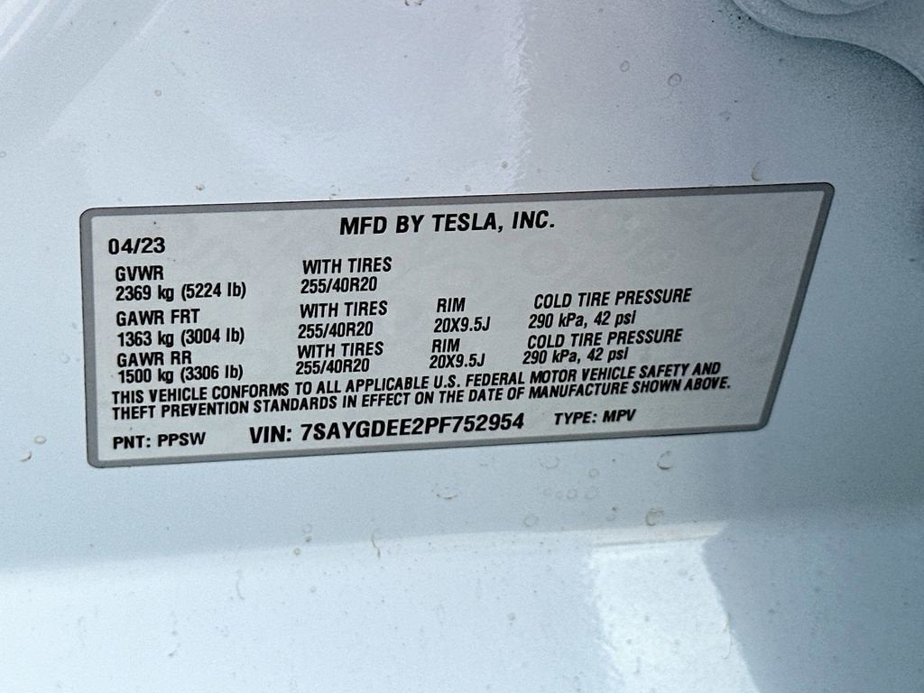 2023 Tesla Model Y Long Range