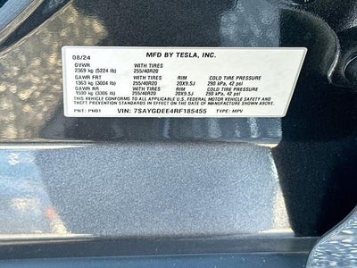 2024 Tesla Model Y Long Range