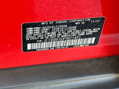 2023 Subaru WRX Premium