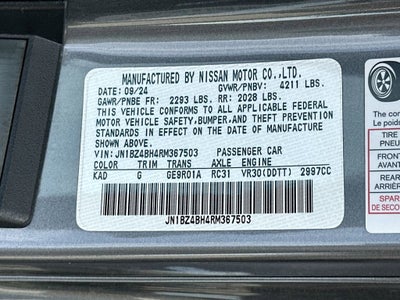 2024 Nissan Z Performance