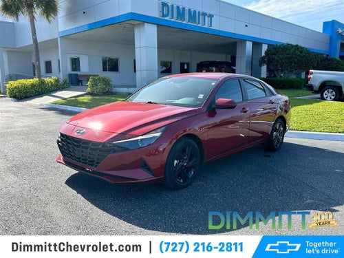 2023 Hyundai Elantra Hybrid Blue