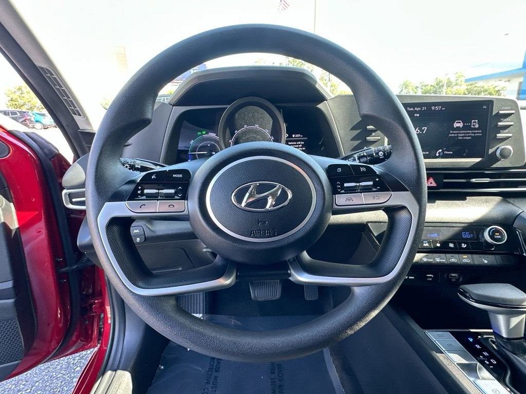 2023 Hyundai Elantra Hybrid Blue