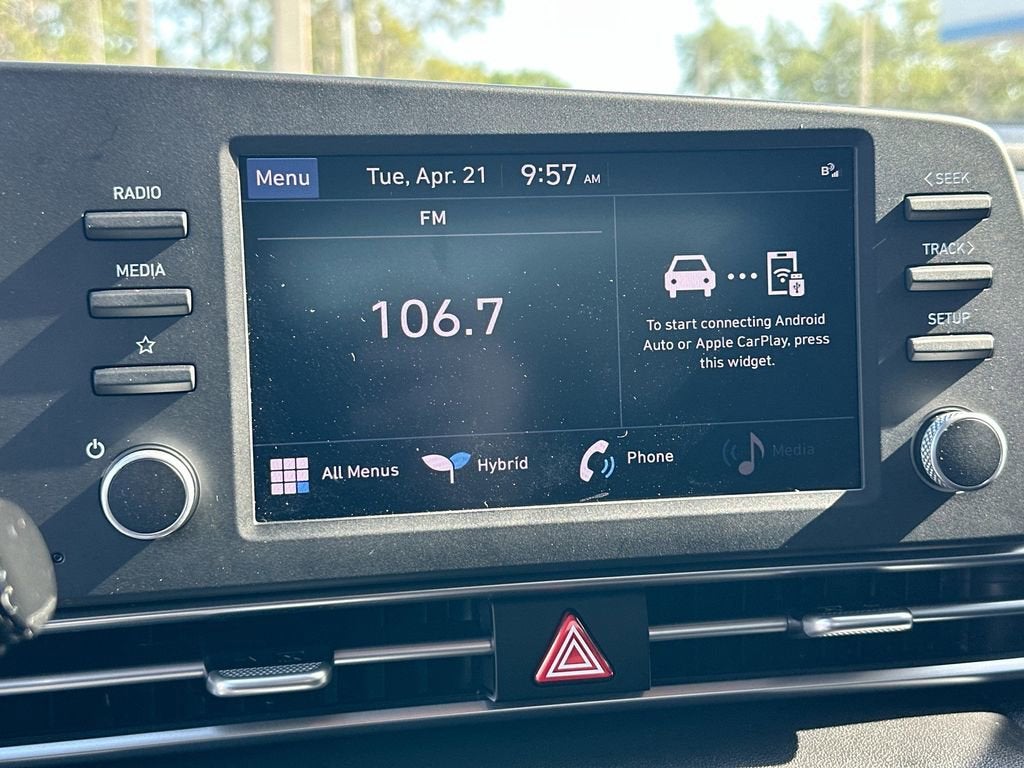 2023 Hyundai Elantra Hybrid Blue