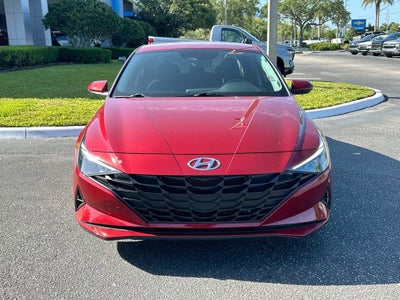 2023 Hyundai Elantra Hybrid Blue