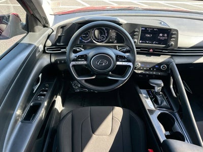 2023 Hyundai Elantra Hybrid Blue
