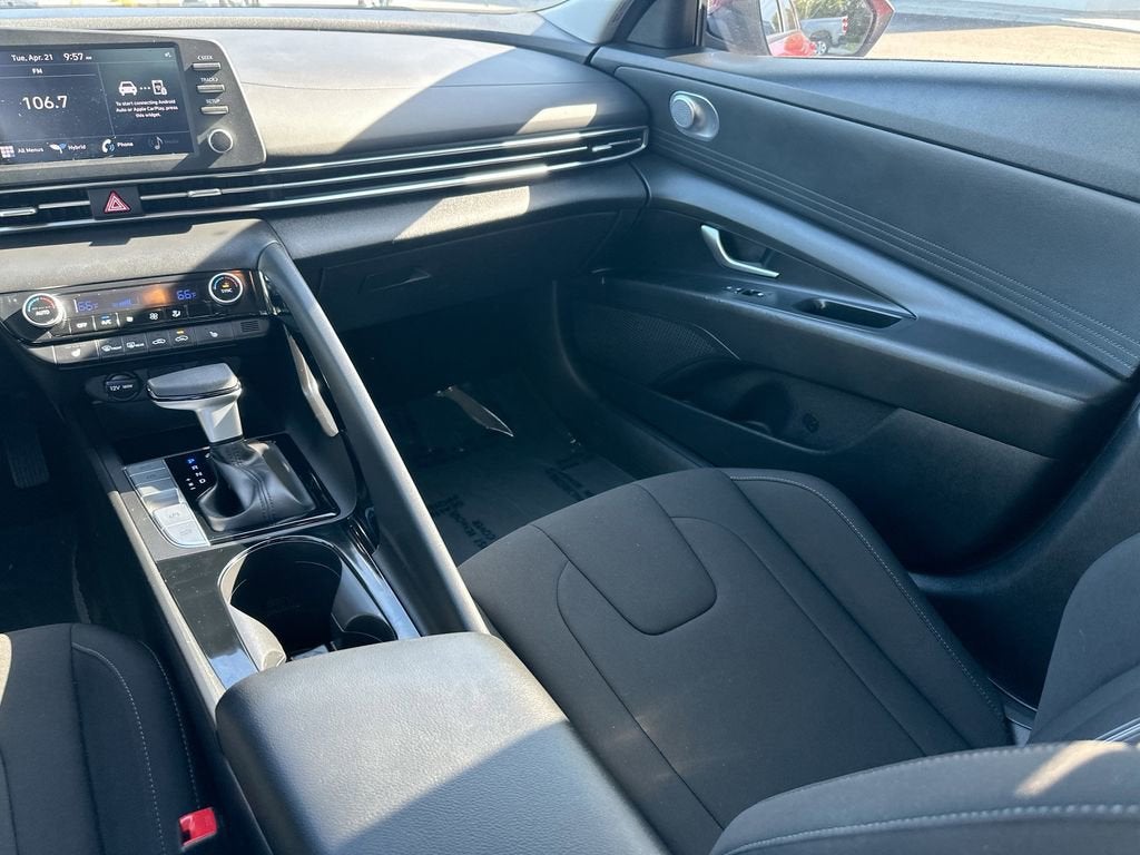 2023 Hyundai Elantra Hybrid Blue