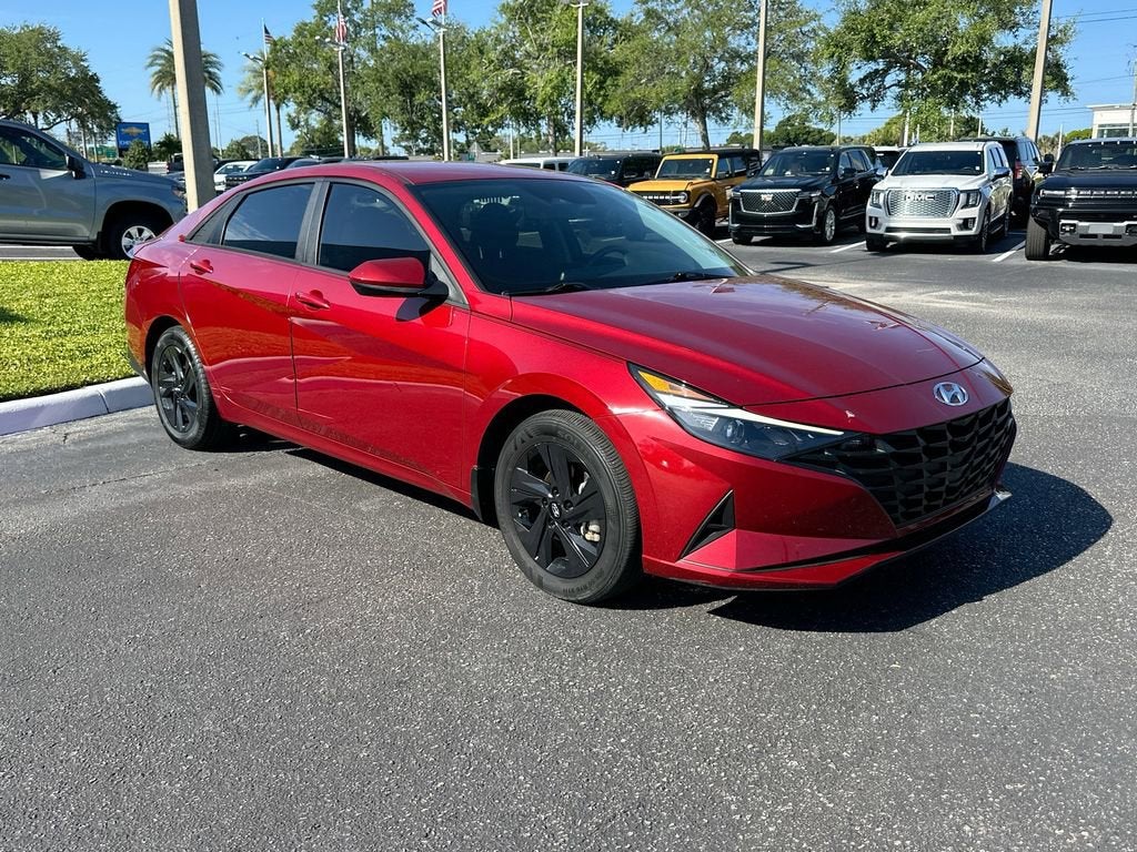 2023 Hyundai Elantra Hybrid Blue