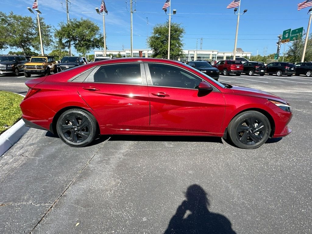 2023 Hyundai Elantra Hybrid Blue