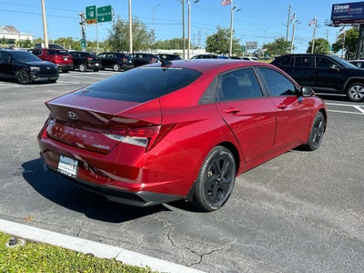 2023 Hyundai Elantra Hybrid Blue