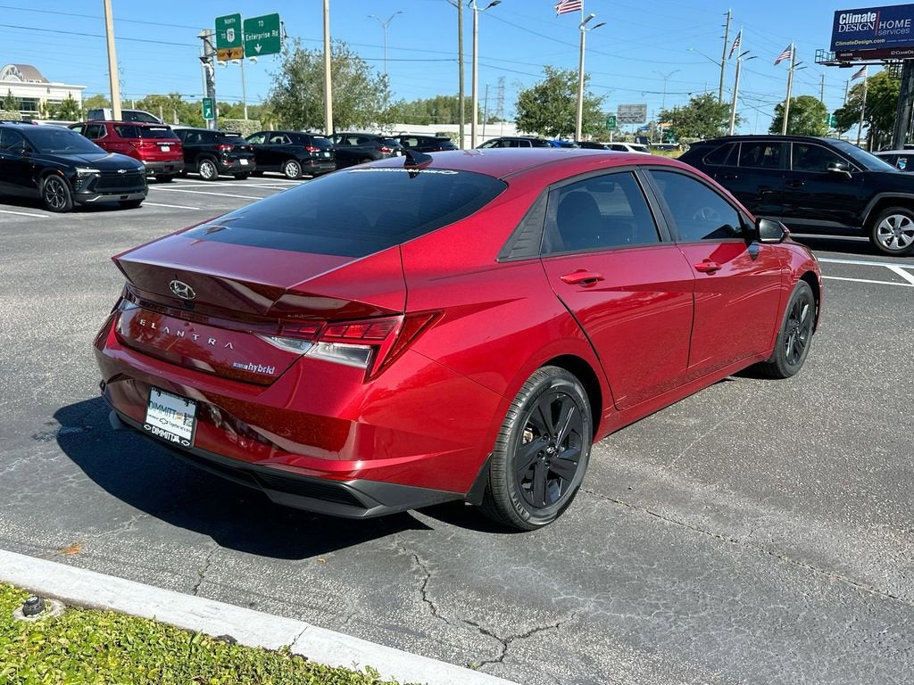 2023 Hyundai Elantra Hybrid Blue