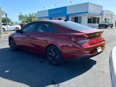 2023 Hyundai Elantra Hybrid Blue