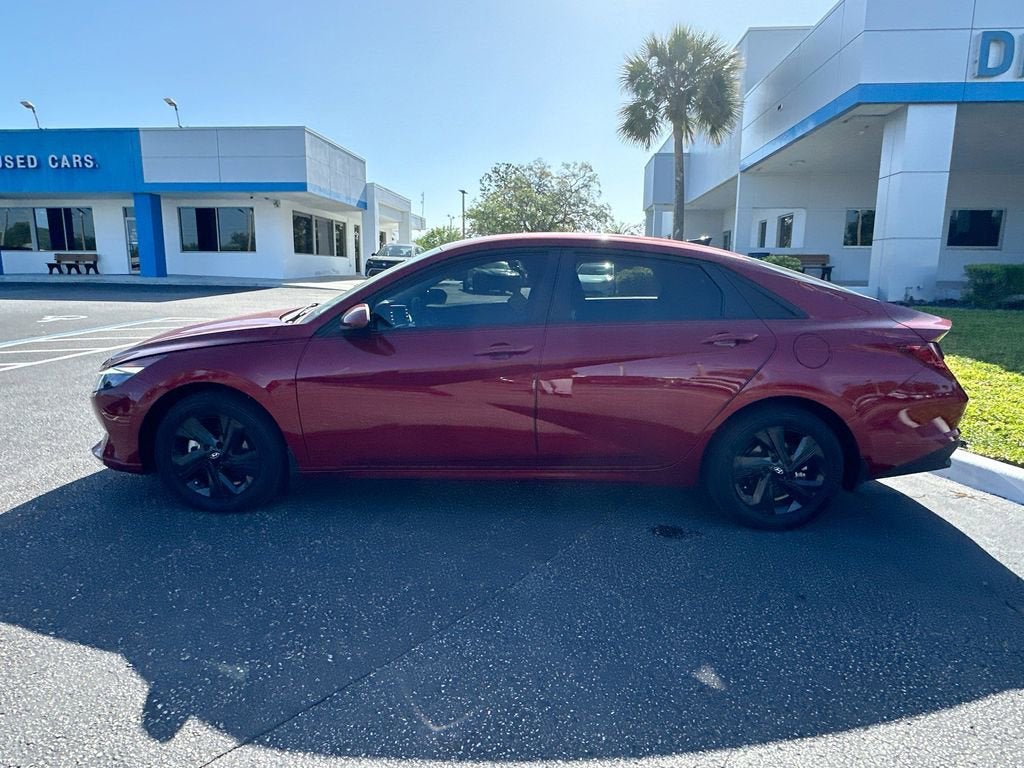 2023 Hyundai Elantra Hybrid Blue