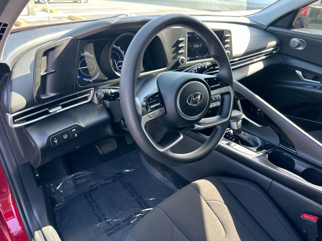2023 Hyundai Elantra Hybrid Blue