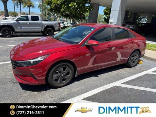 2023 Hyundai Elantra Hybrid Blue