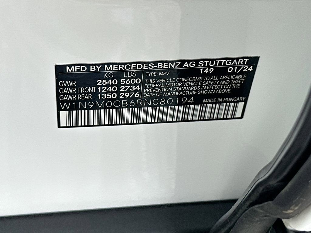 2024 Mercedes-Benz EQB EQB 250+