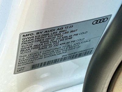 2024 Audi SQ8 Premium Plus 4.0 TFSI quattro