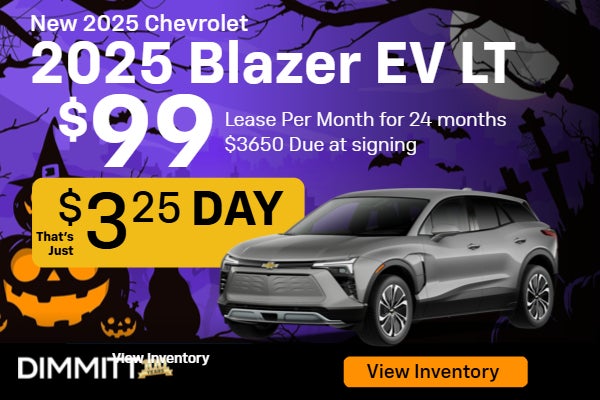 New 2025 Blazer EV LT lease offer